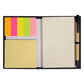 Блокнот А6  Stick and go с ручкой и набором стикеров