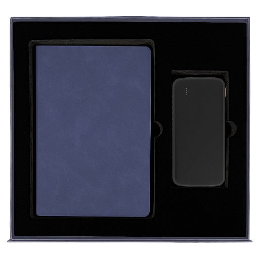 Набор подарочный Solution Prestige Duo (Ежедневник Flexy Luba, Внешний аккумулятор «Universal»)