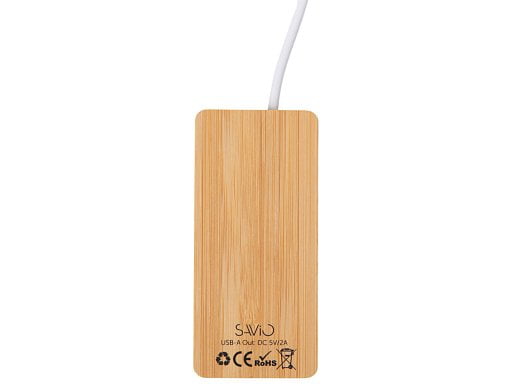 USB хаб с подсветкой лого Reedia S5, 3*USB, 1*Type C