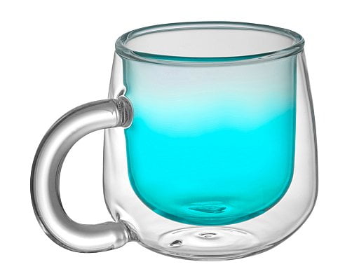 Кружка с двойными стенками с широкой ручкой Fog