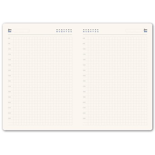 Ежедневник недатированный Softie, формат А5, в клетку