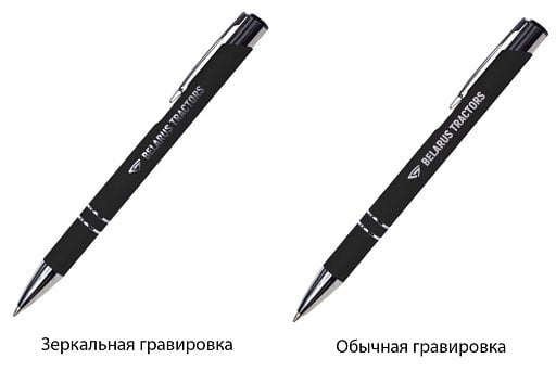 Ручка шариковая Legend Soft Touch Mirror Silver Requis