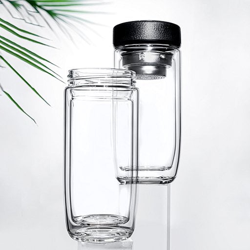 Термос стеклянный с LED-дисплеем Smartview