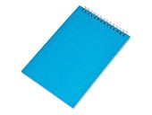 Блокнот на пружине в пластиковой обложке А5