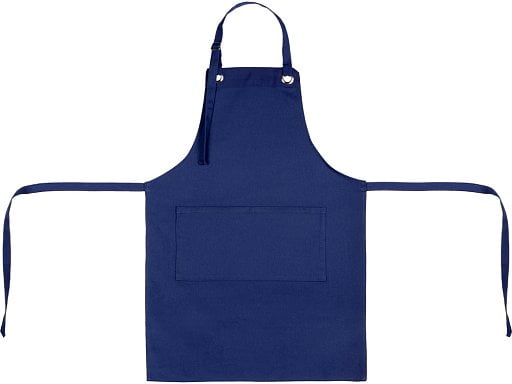 Хлопковый фартук Delight с карманом и регулируемыми завязками