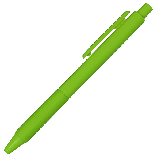 Ручка шариковая Flora Color с полугелиевым стержнем