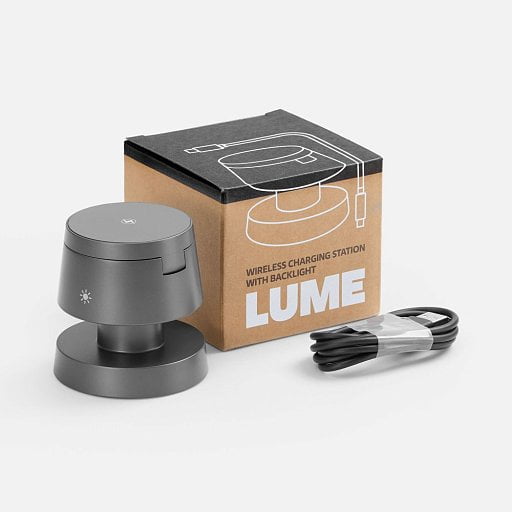 Станция беспроводной зарядки с подсветкой Lume