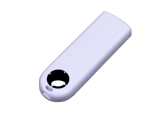 USB-флешка промо 2.0 прямоугольной формы, выдвижной механизм