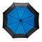 Автоматический двухцветный зонт-антишторм, d123 см