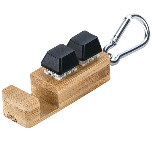 Подставка-брелок для телефона Press c анти-стресс клавишами и карабином