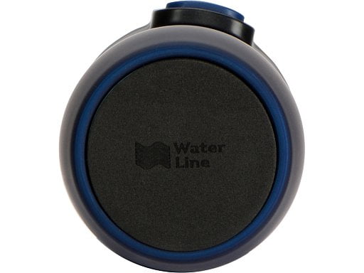 Вакуумная термокружка с кнопкой Streamline, Waterline, soft-touch, тубус