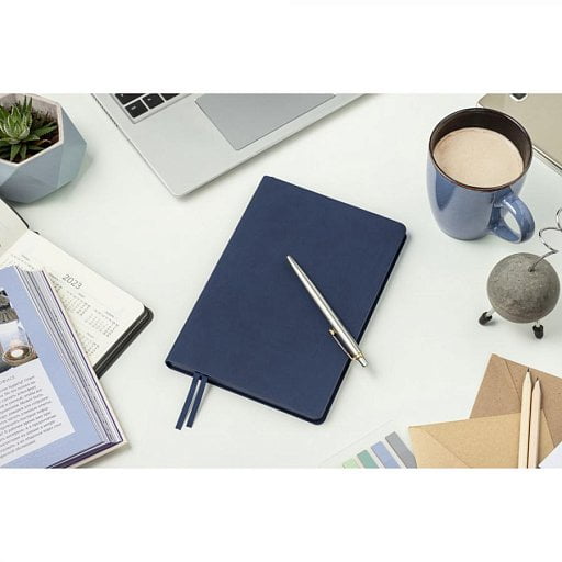 Набор подарочный Solution Superior Duo (ежедневник Flexy Soft Touch Latte А5, ручка Attashe)