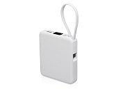 Внешний аккумулятор со встроенным кабелем USB-C Дэнси, 5000 мАч