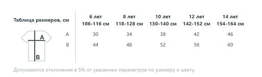 Футболка детская T-Bolka Kids