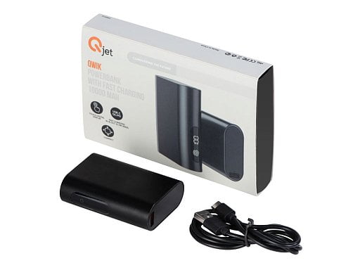 Внешний аккумулятор с QC/PD Qwik, 10000 mah