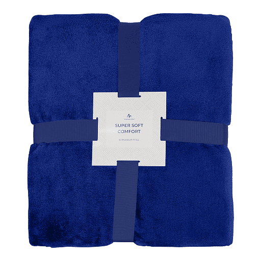 Плед мягкий флисовый Super Soft Comfort Travel, 125*170 см