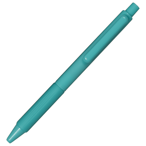 Ручка шариковая Flora Color с полугелиевым стержнем