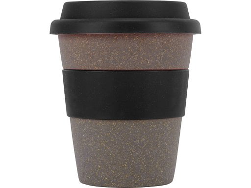 Стакан с силиконовой крышкой «Cafe»