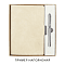 Коробка подарочная, размер  203*220*30 мм,  Solution Gift Linen для ежедневника и ручки