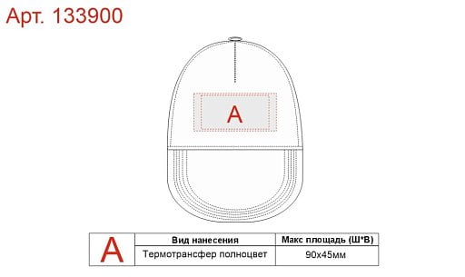 Бейсболка с сеткой Newport