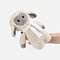 Мягкая игрушка Beastie Toys, овечка с белым шарфом