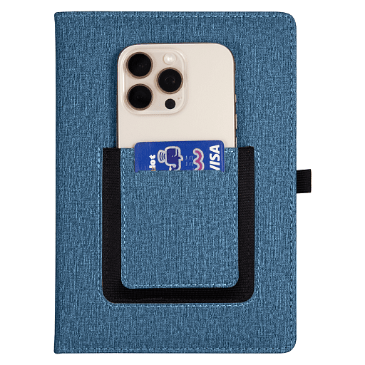 Ежедневник Smart Wallet Cambric A5, недатированный, в твердой обложке с поролоном
