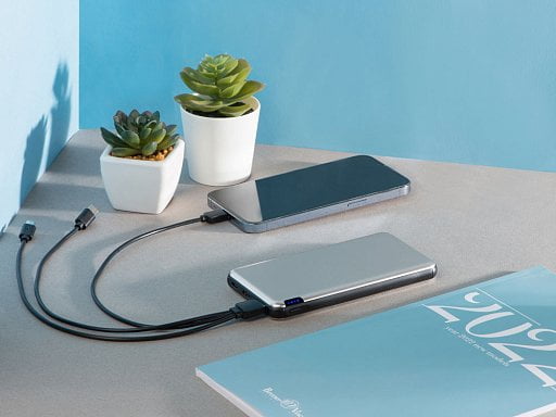 Внешний аккумулятор Forge v.2, металл, 10000 mah