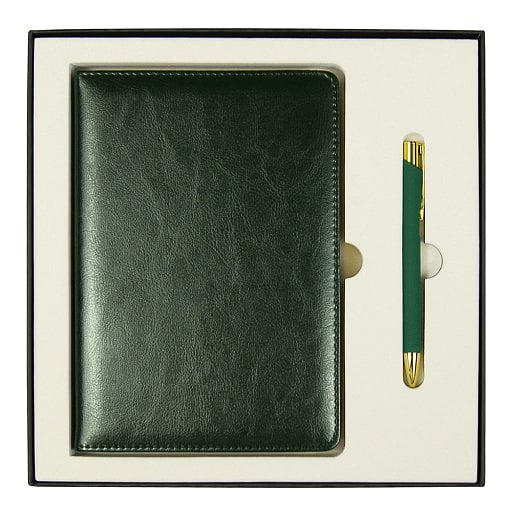 Набор подарочный Solution Duo (ежедневник City Nebraska, ручка Legend Soft Touch Mirror Gold)