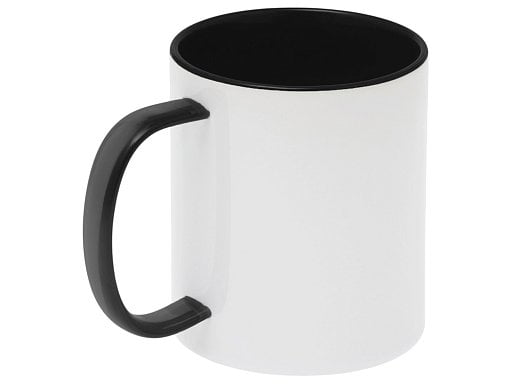 Керамическая кружка со стеклянной ручкой для сублимации Charm