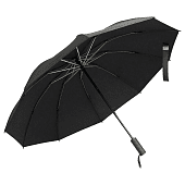 Зонт складной автоматический обратного сложения Forest Liverpool Reverse Safeclosing, диаметр 117 см, 10 панелей, с плавным закрытием, в подарочной коробке