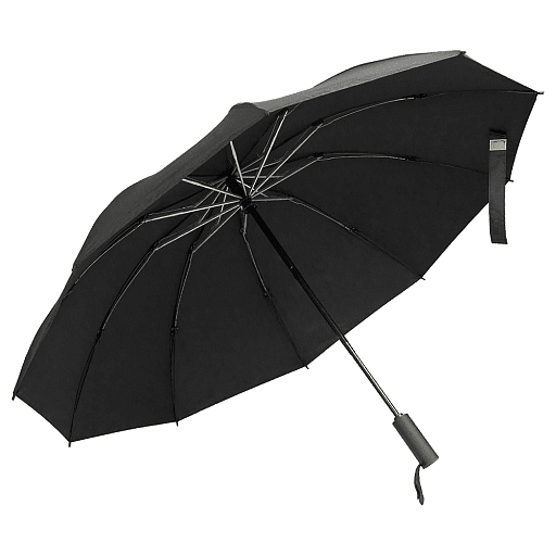 Зонт складной автоматический обратного сложения Forest Liverpool Reverse Safeclosing, диаметр 117 см, 10 панелей, с плавным закрытием, в подарочной коробке