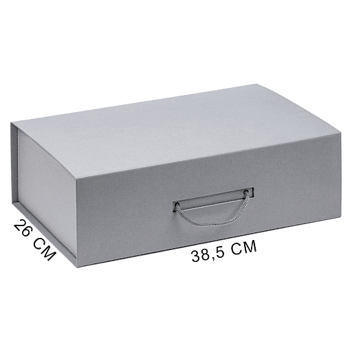 Подарочная коробка, размер 39*26,3*11 см, Solution Prestige Big Case Soft с магнитным клапаном и ручкой