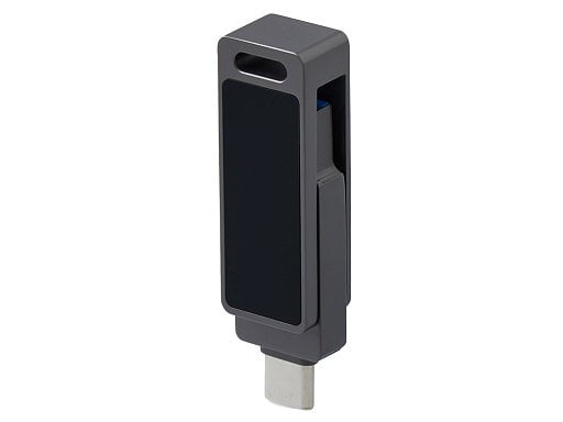 Флешка USB Type-C и USB 3.0 с подсветкой лого Спинлайт