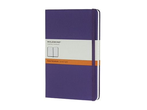 Записная книжка Moleskine Classic (в линейку) в твердой обложке, Large (13х21см)