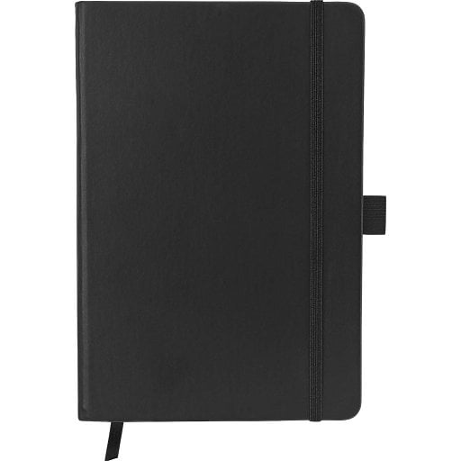 Блокнот ColorNote Black, твердая обложка A5, 80 листов