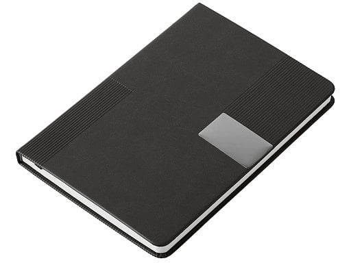 Подарочный набор Tesla с блокнотом А5, ручкой и пауэрбанком на 10 000 mAh