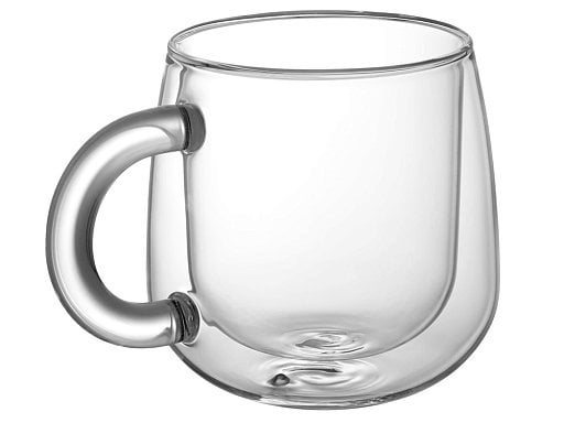 Кружка с двойными стенками с широкой ручкой Fog