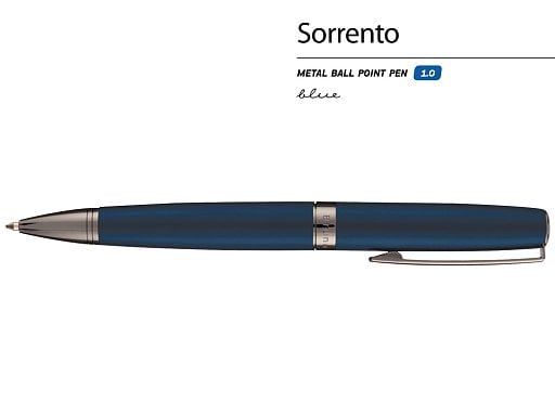 Ручка металлическая шариковая Sorrento