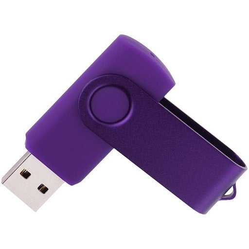 Флеш накопитель Twister 32GB, пластик Софт Тач/металл