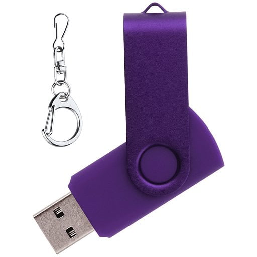 Флеш накопитель Twister 32GB, пластик Софт Тач/металл