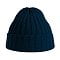 Шапка вязаная SHORE с отворотом из материала rPET/рециклированного полиэстера