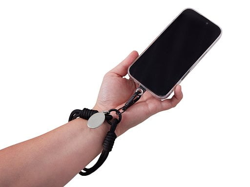 Брелок-браслет Bohemian c тканевым держателем для телефона