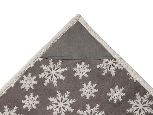 Плед Snowflake новогодний