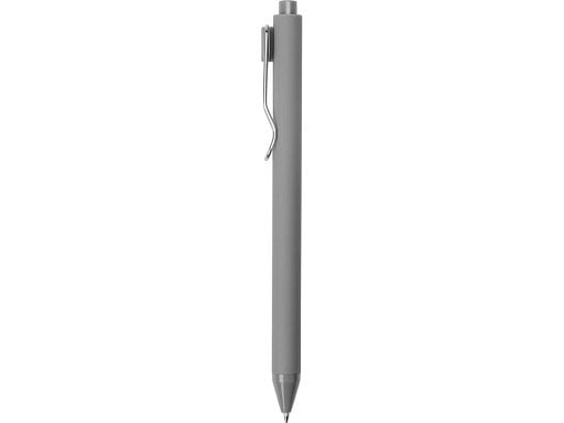 Ручк пластиковая шариковая Clip, софт-тач