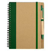 Блокнот B6 Easy Way, на пружине, в твердой обложке, c ручкой