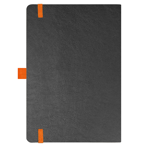 Блокнот Flexy Forest Urban Soft leather А5, недатированный, с резинкой и петлей для ручки, в гибкой обложке