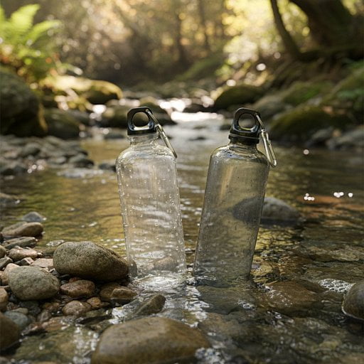 Бутылка пластиковая для воды Clipster