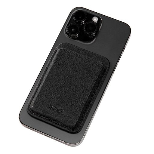Картхолдер с магнитом Mobile Classic Grained
