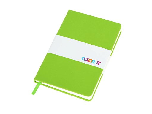 Бизнес-блокнот C2 софт-тач, твердая обложка, 128 листов