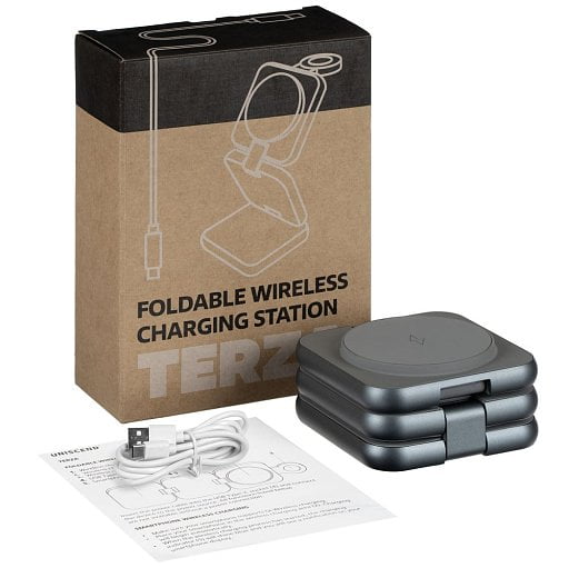 Складная станция беспроводной зарядки Terza